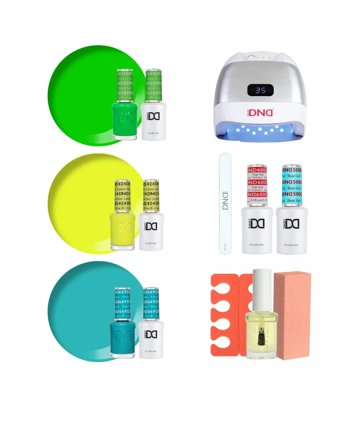 Screaming Summer Gel Polish Starter Kit