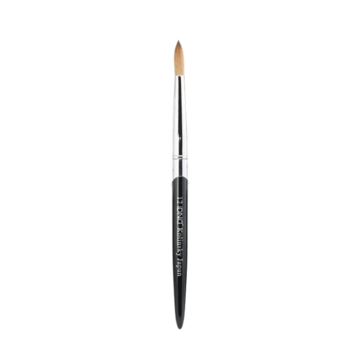 DND Acrylic Brush #12, nail brush tool on white background