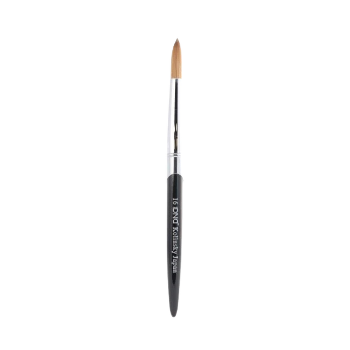DND Acrylic Brush #16, nail brush tool on white background