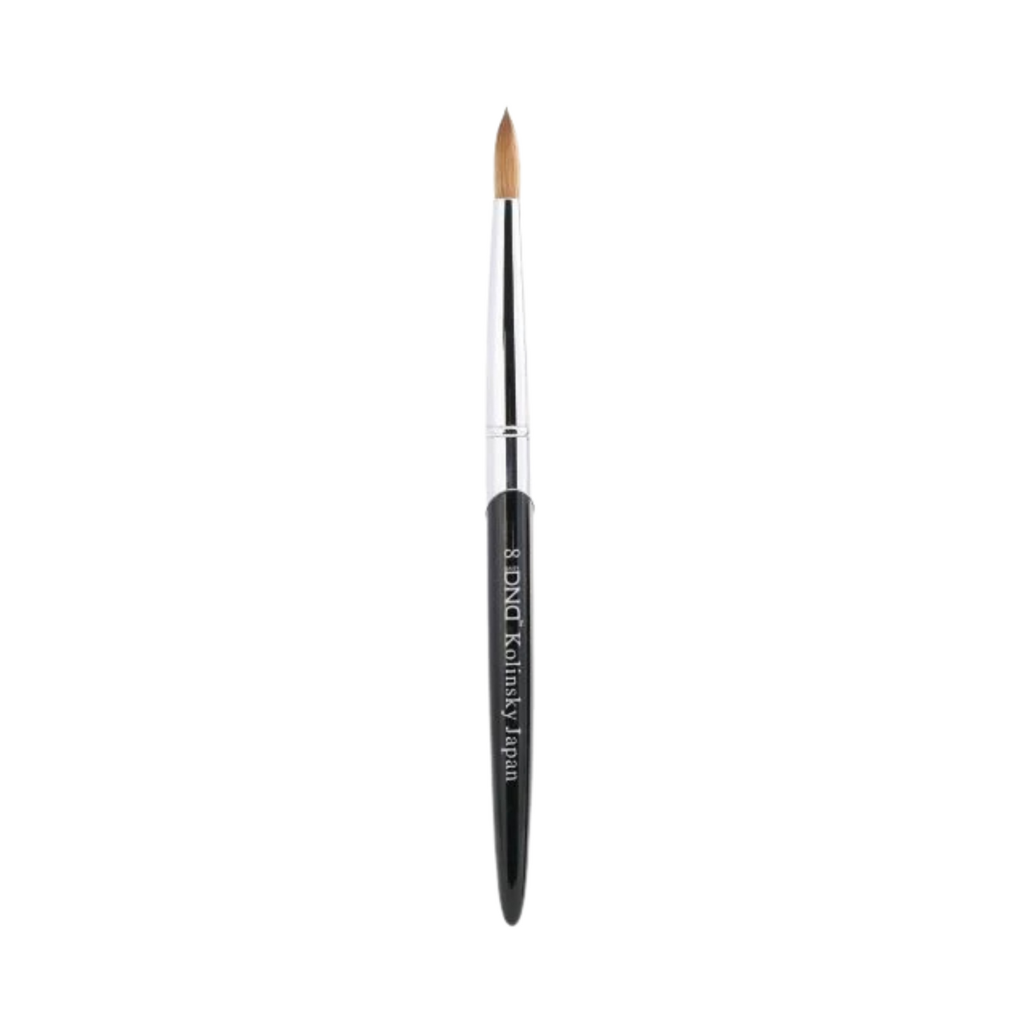 DND Acrylic Brush #8, nail brush tool on white background