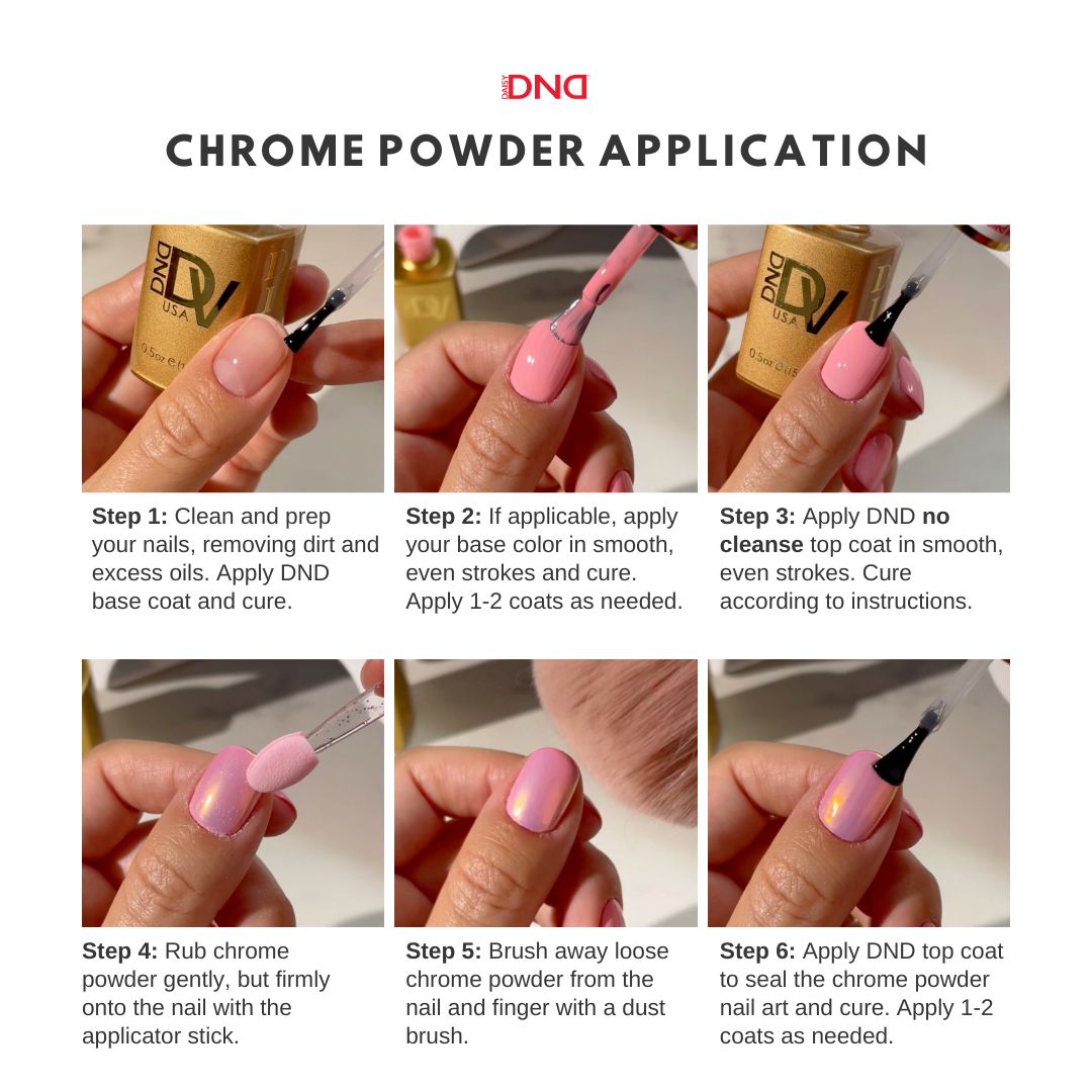 DND Chrome Powder — Neon #02 (12pcs.)