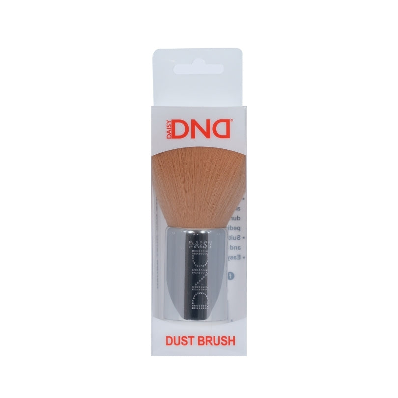 Nail Dust Powder Brush — Silver