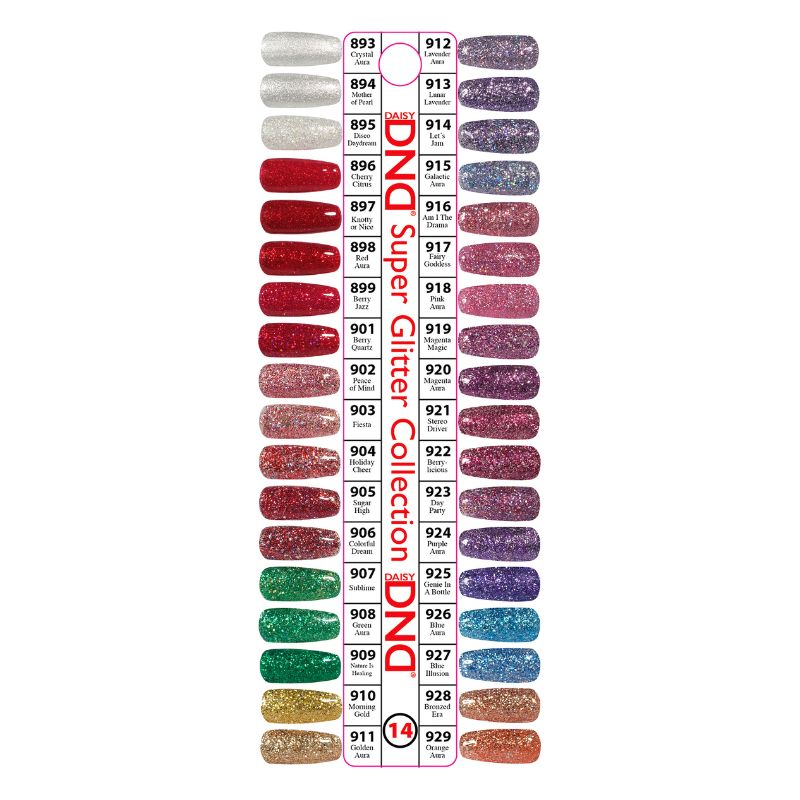 Super Glitter Collection Swatch - Single - 14