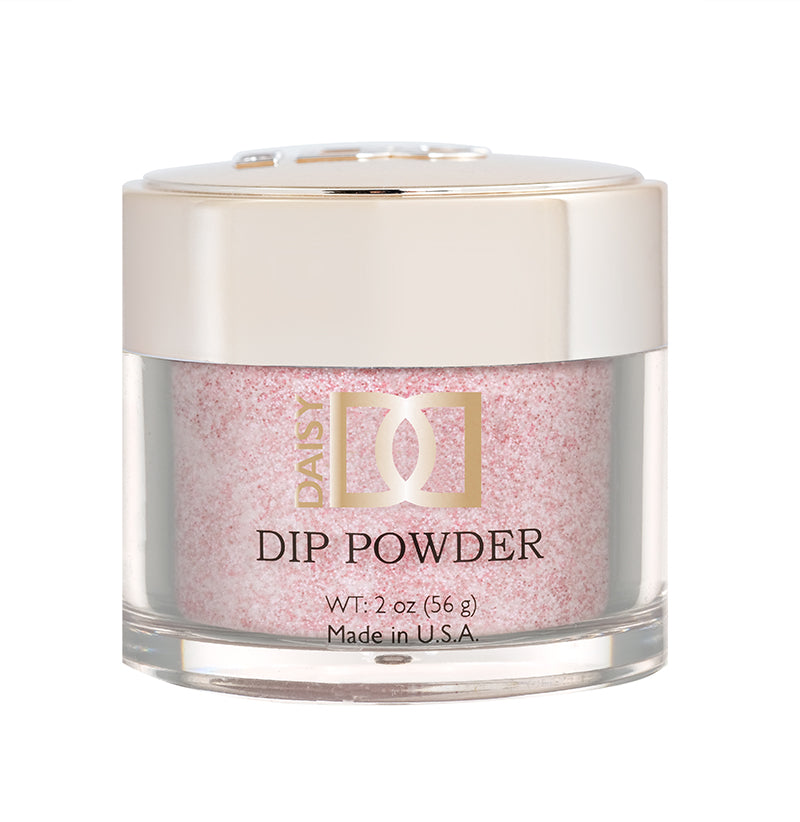 DND Dap Dip Powder #517 jar with pale pink powder
