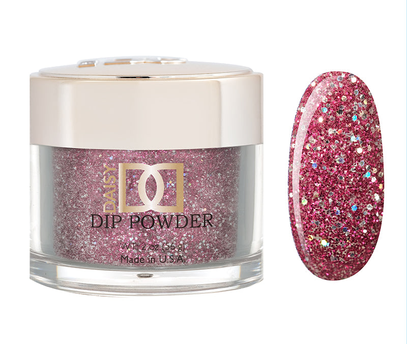DND Dap Dip Powder #403 jar with lime green powder and color chip