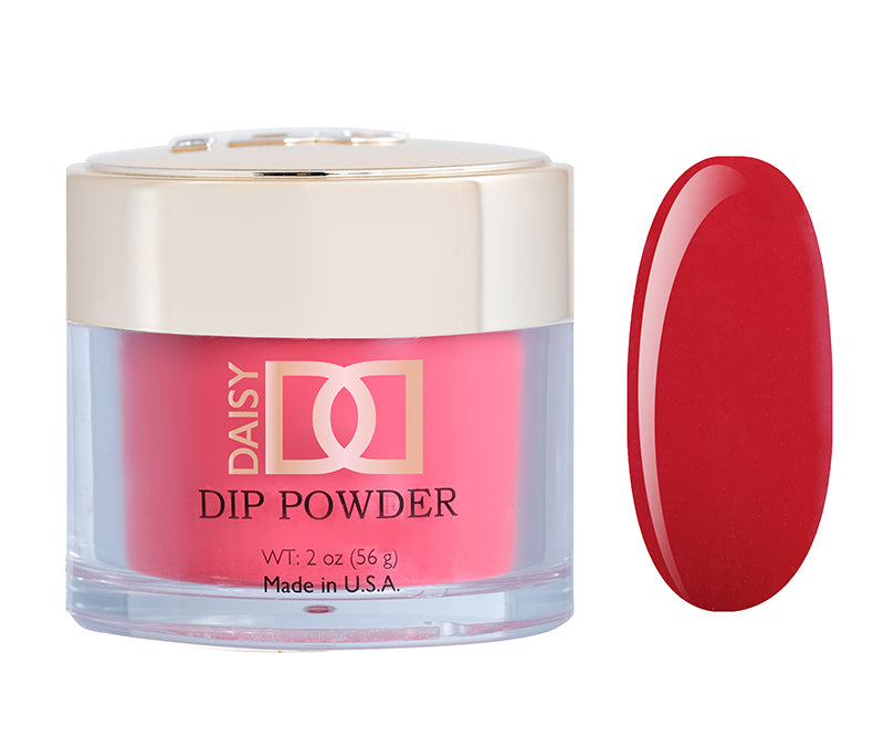 DND Dap Dip Powder #430 jar with red powder and color chip