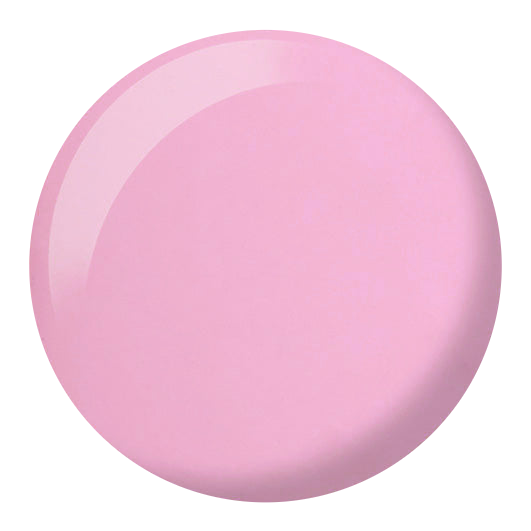 Dot swatch of DND #728 Purple Rain gel polish in pink