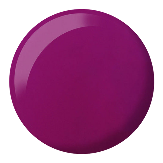 Dot swatch of DND #732 Joy gel polish in magenta purple