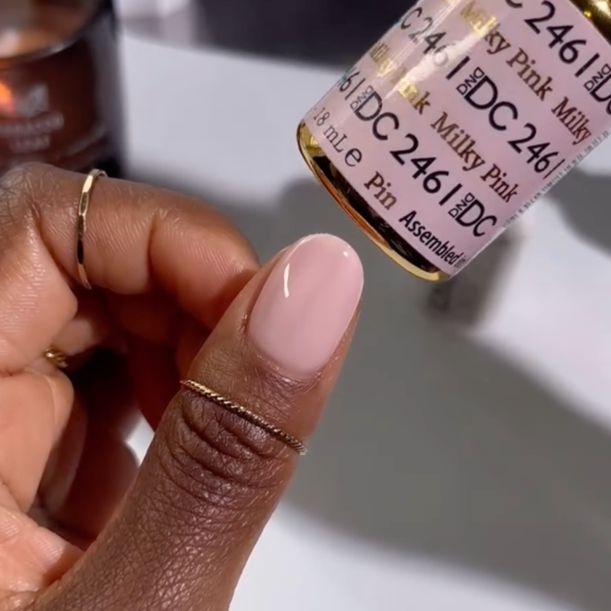 Dnd Raspberry Pink Milky Pink #2461 – DND Gel