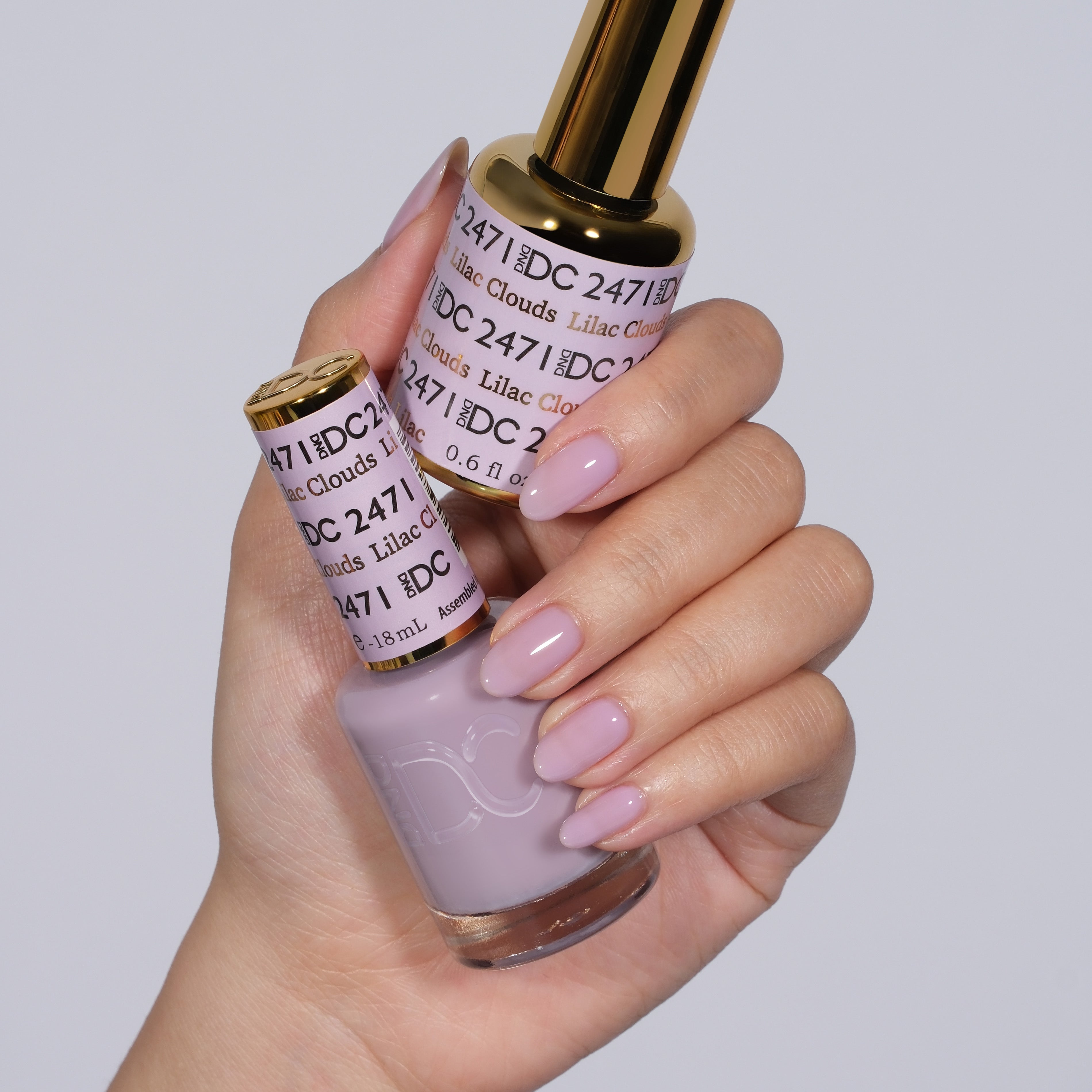 Lilac Clouds #2471 – DND Gel