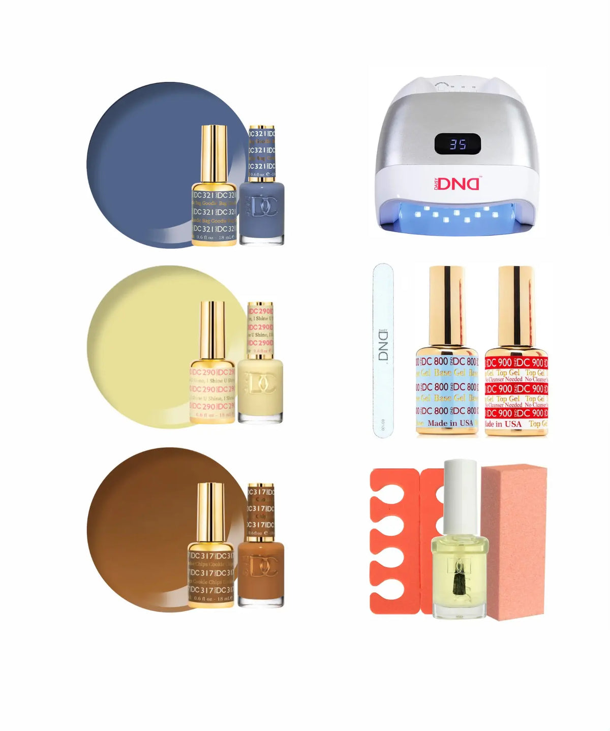 Drive It In Neutral Gel Polish Starter Kit