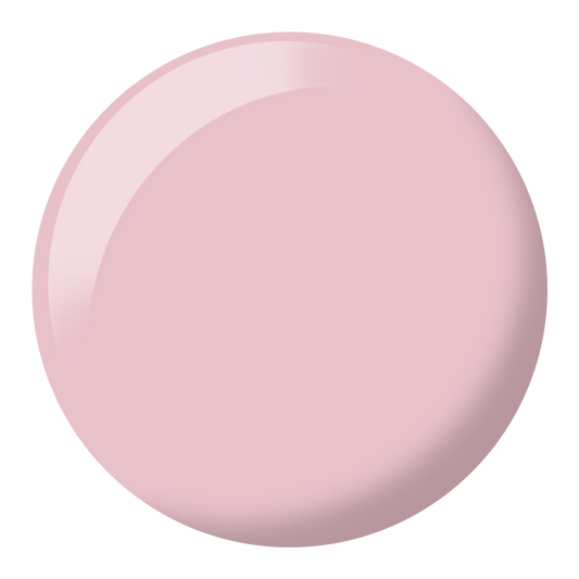 Dot swatch of DND #451 Rock 'n' Rose gel polish in dusty pink