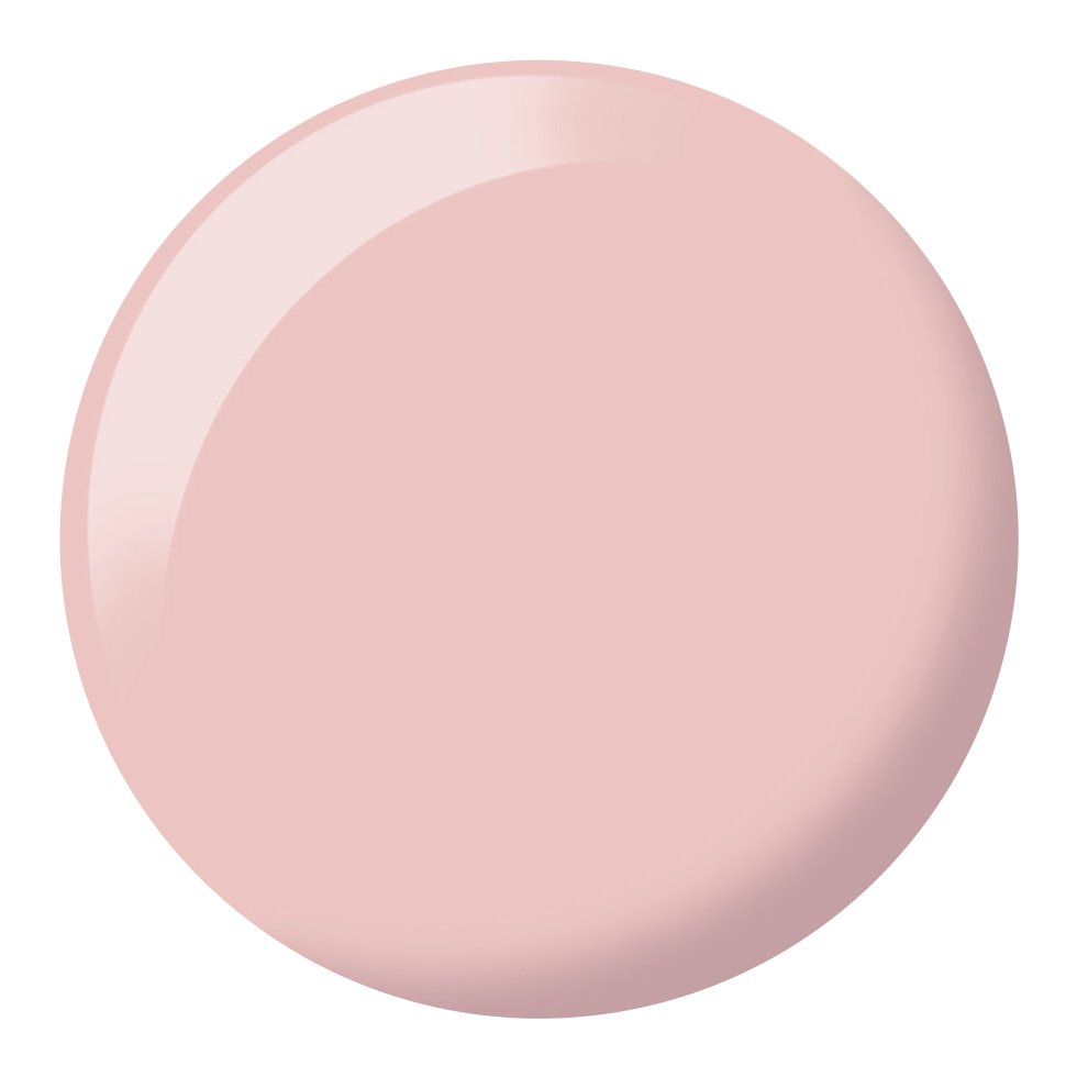 Dot swatch of DC #297 gel polish in mauve pink