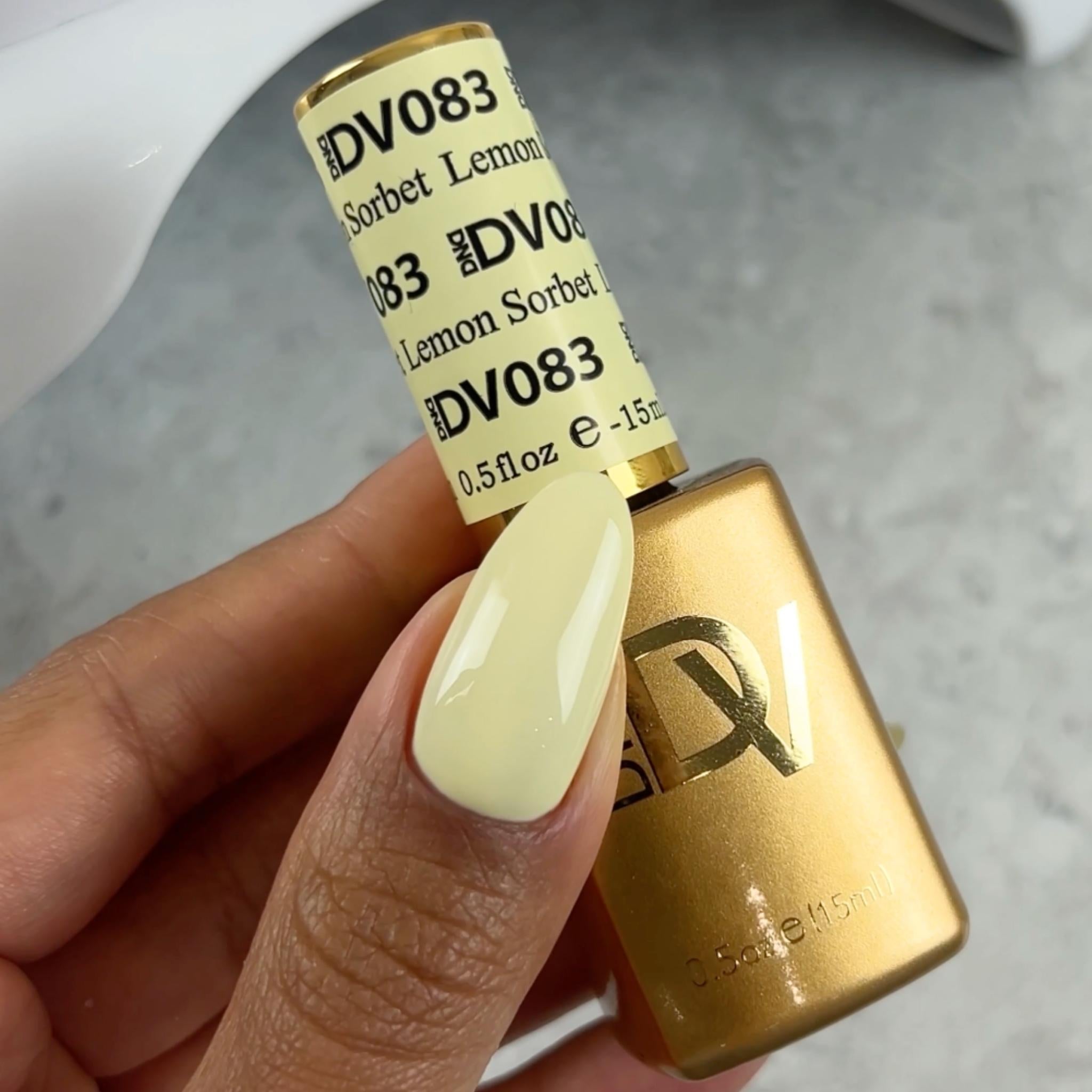 Lemon Sorbet DIVA #083 – DND Gel