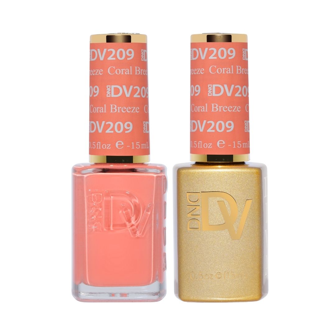 Coral Breeze DIVA #209 – DND Gel
