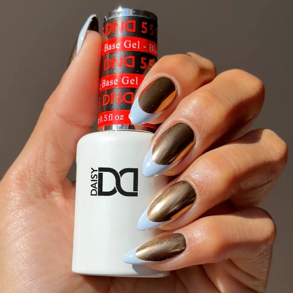DND Chrome Base Gel #5555 - Black