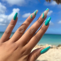 Caribbean Sea #666 – DND Gel