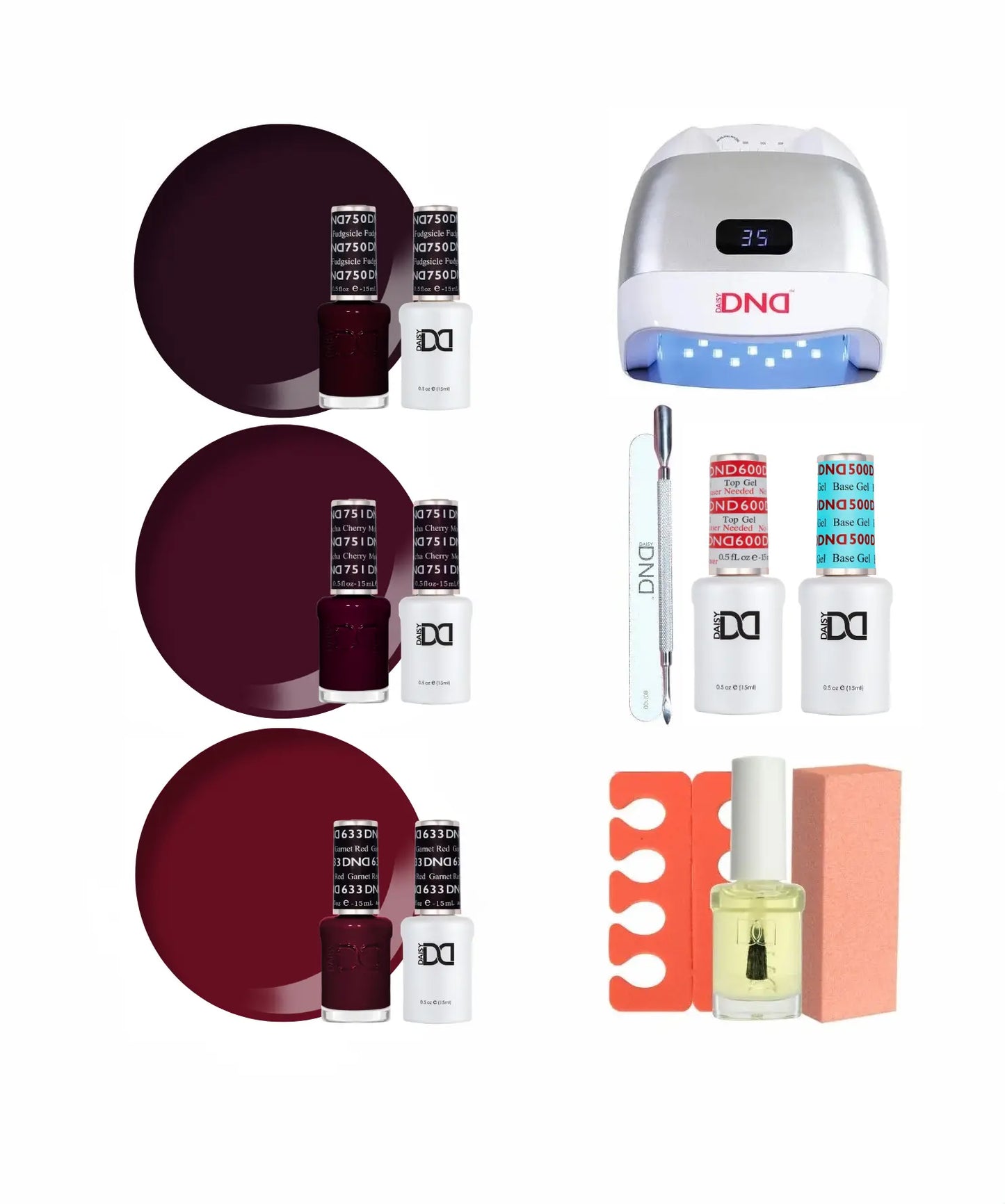 Wine N' Dine Gel Polish Starter Kit