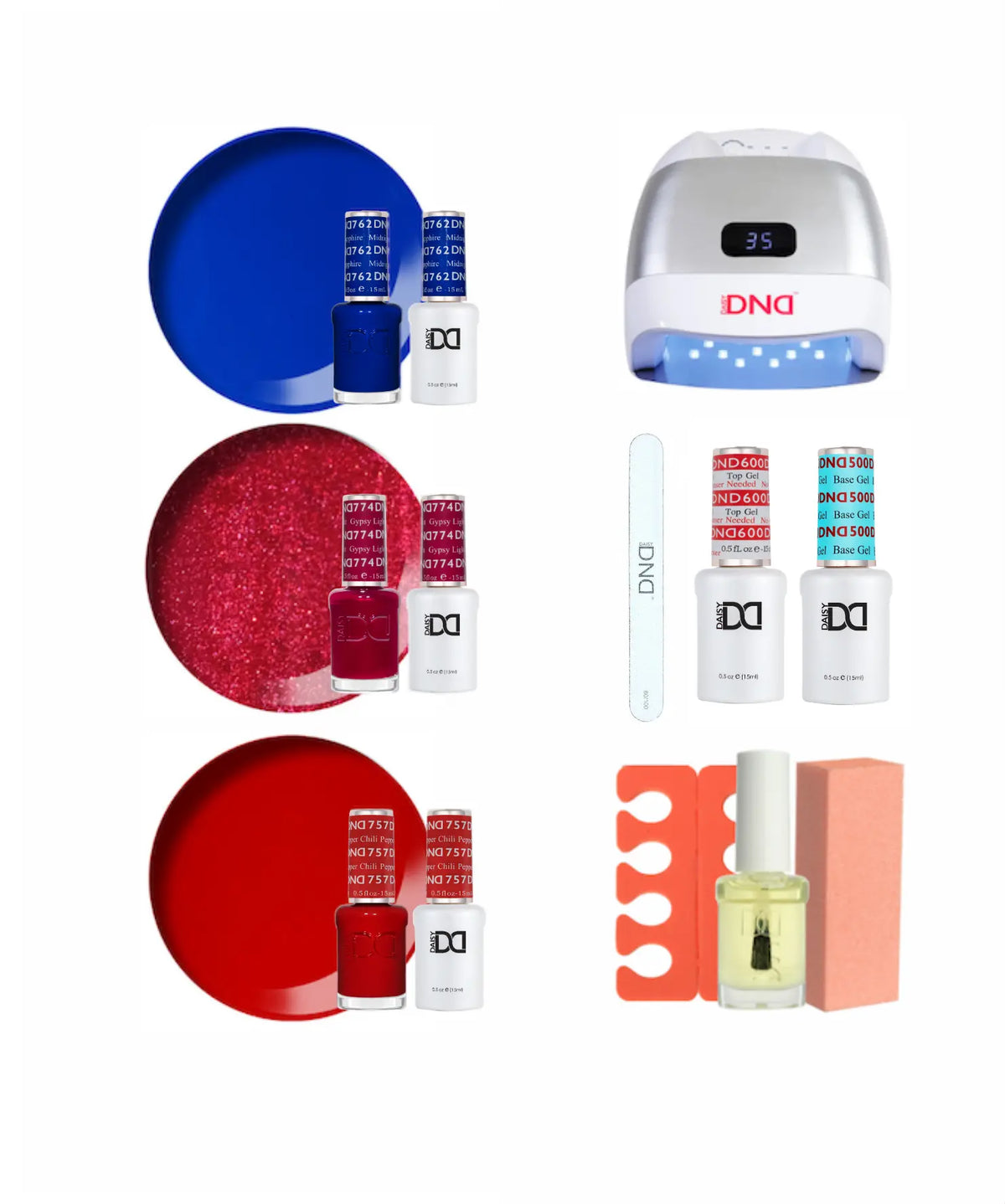 The Naughty List Gel Polish Starter Kit