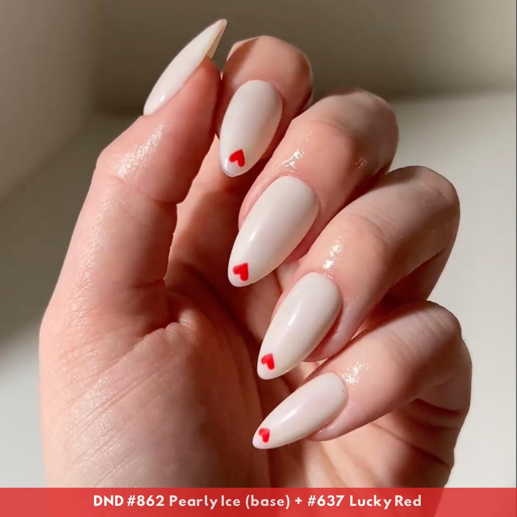Lucky Red #637 – DND Gel