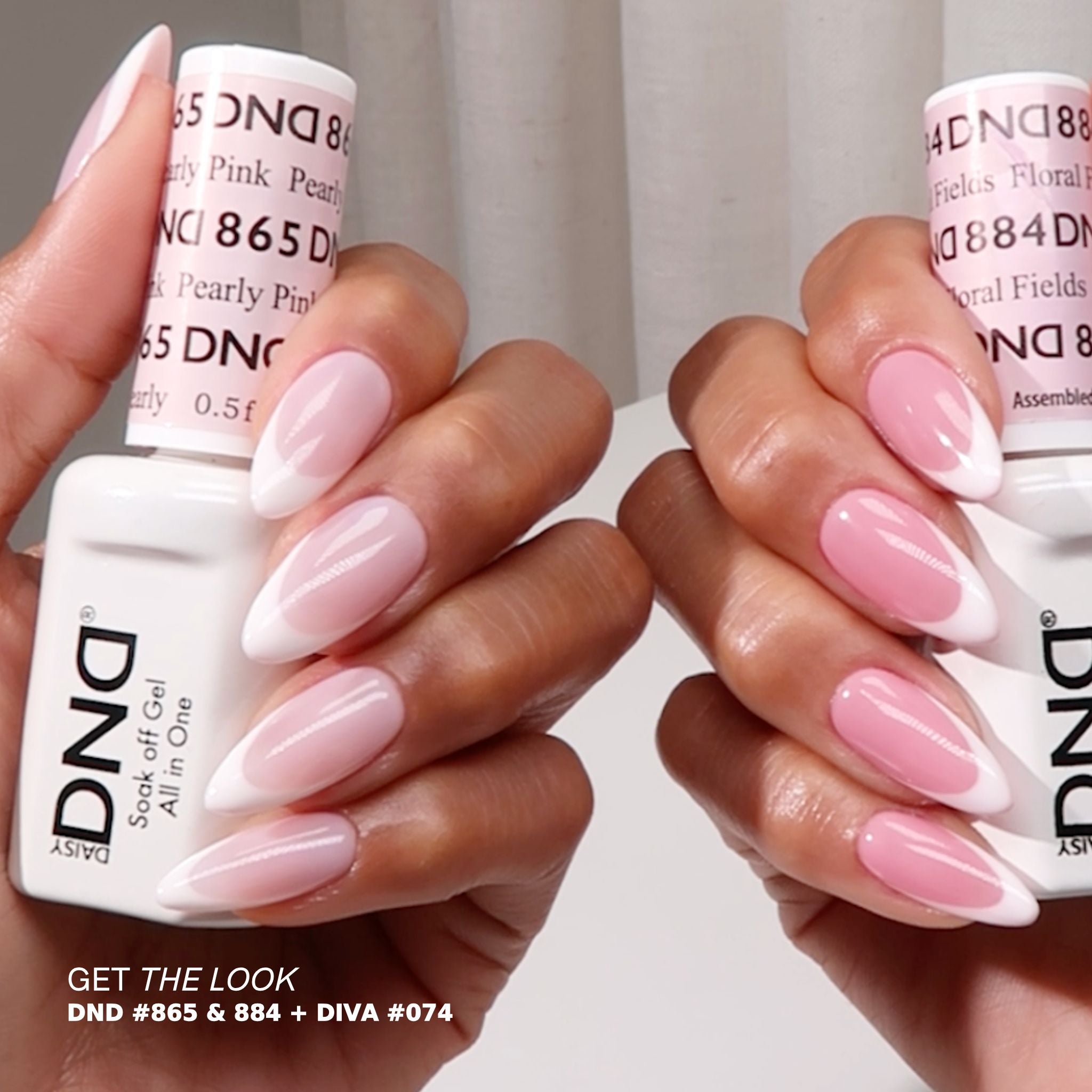 Pearly Pink #865 – DND Gel