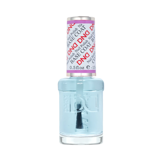 Clear nail polish base coat for smooth application and long-lasting manicure