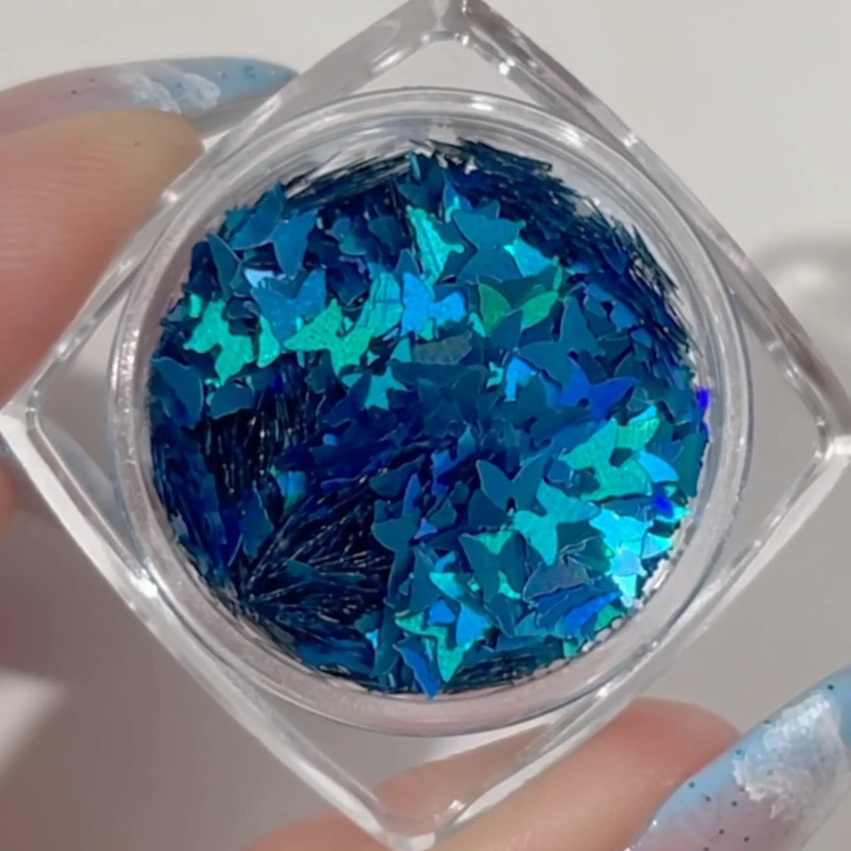 Nail Art Glitter - Iridescent Butterfly #1