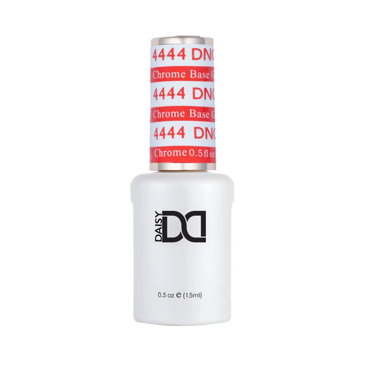 DND Chrome Base Gel #4444 - White