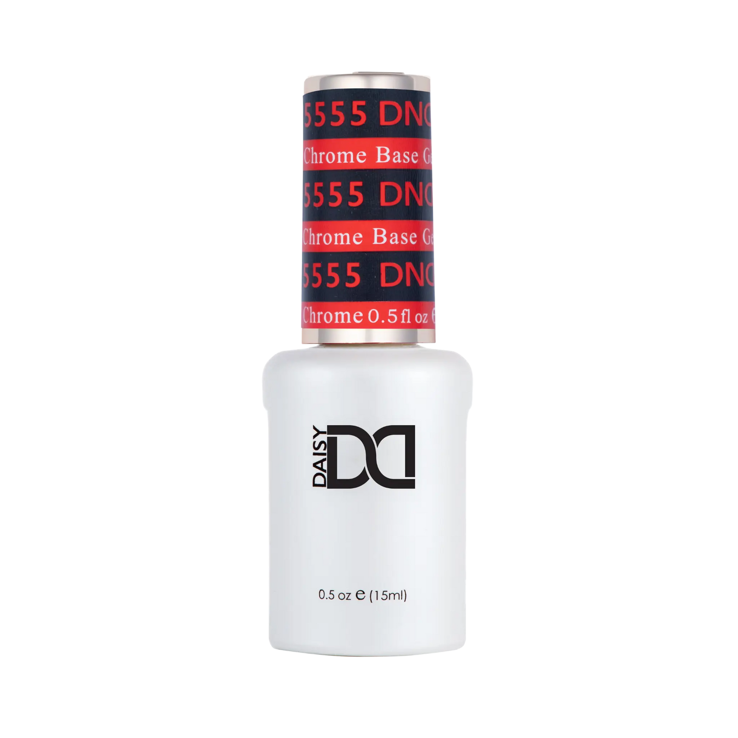 DND Chrome Base Gel #5555 - Black