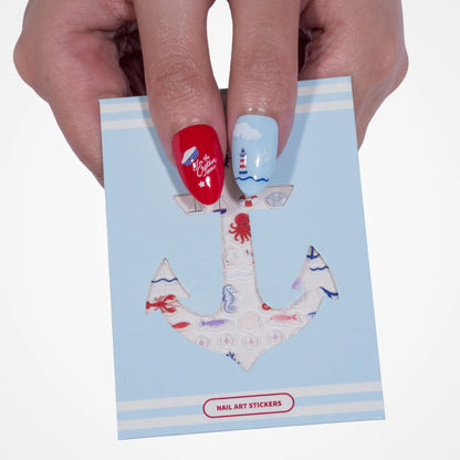 I'm The Captain Now! Nail Art Stickers