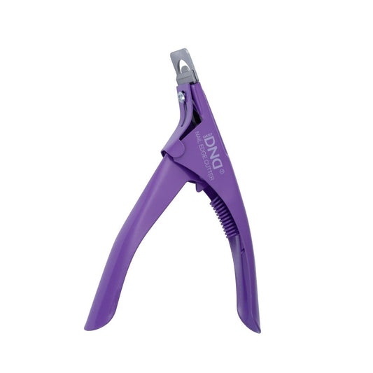 Purple nail edge cutter tool