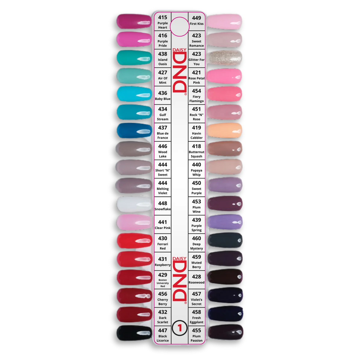 Dnw Color DND Duo Color Swatches - Single - 1 – DND Gel