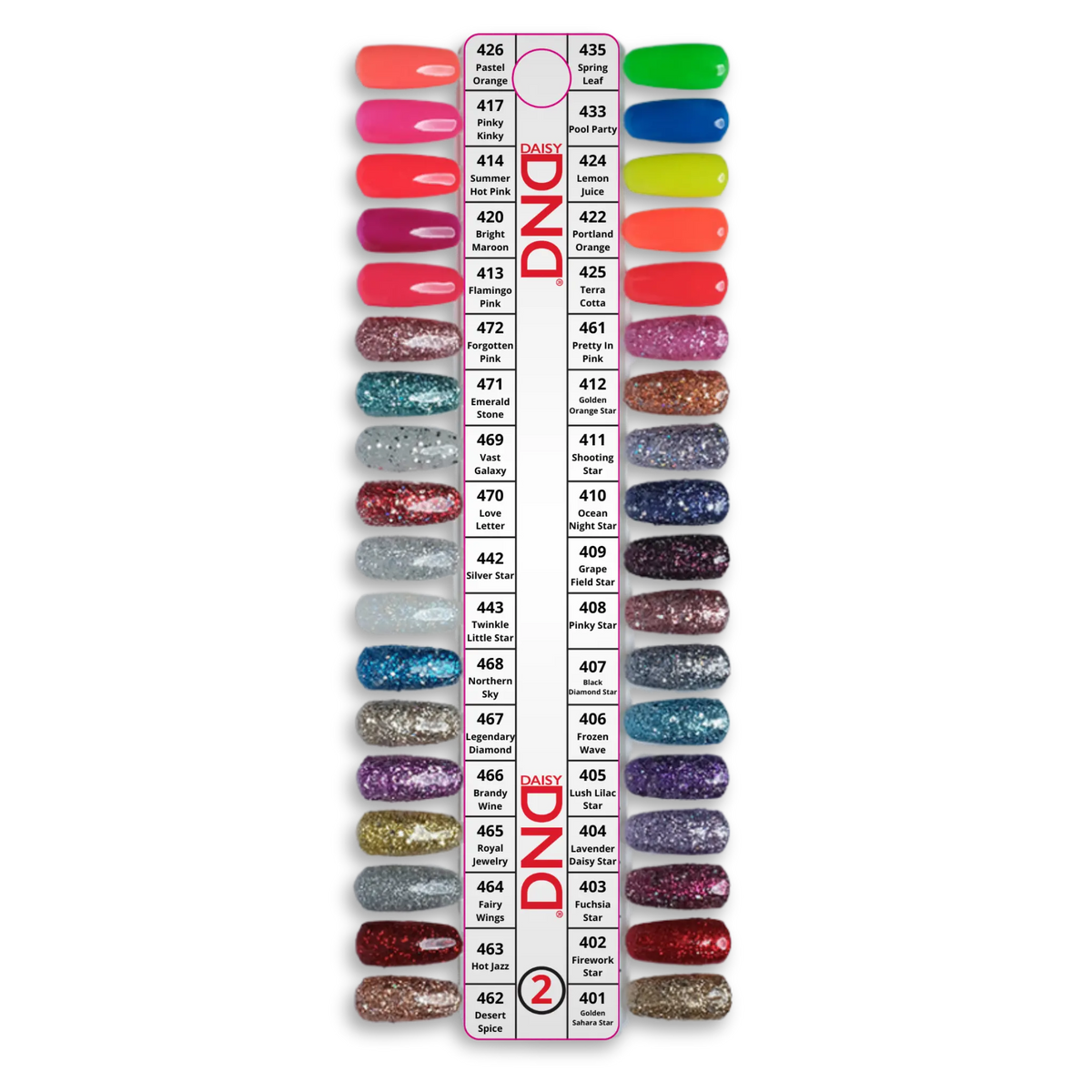 Dnw Color DND Duo Color Swatches - Single - 2 – DND Gel