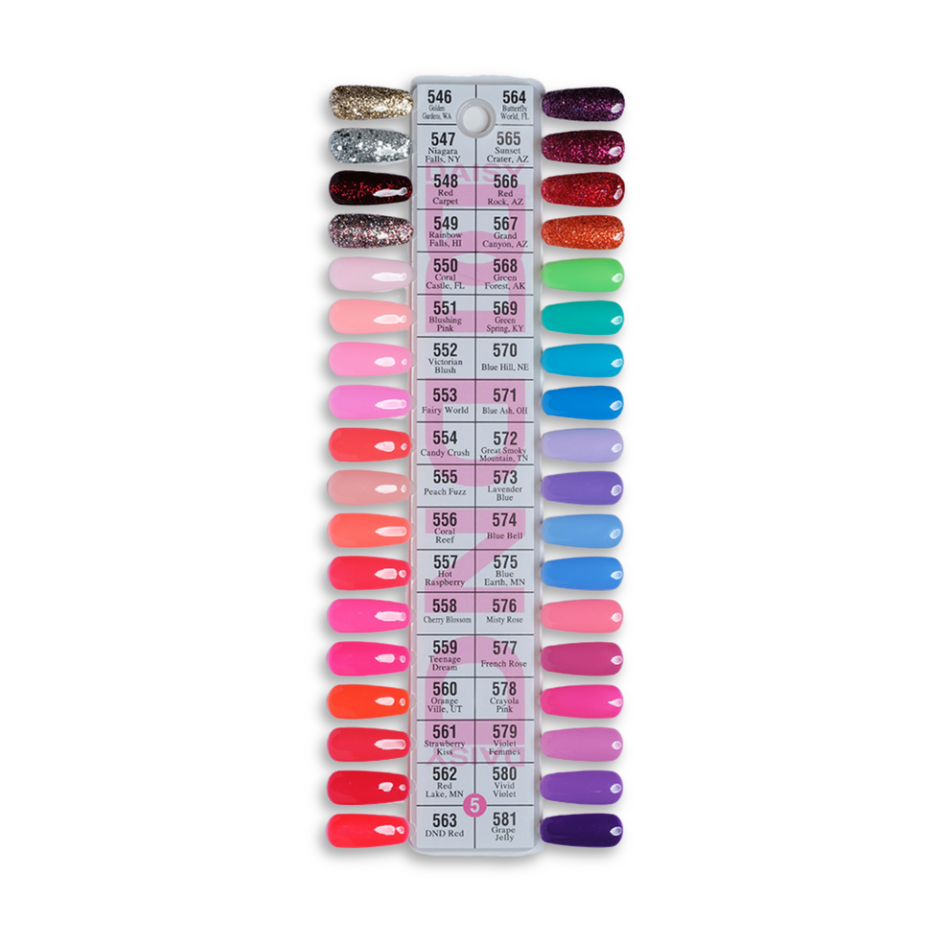 Dnw Color DND Color Swatches – DND Gel