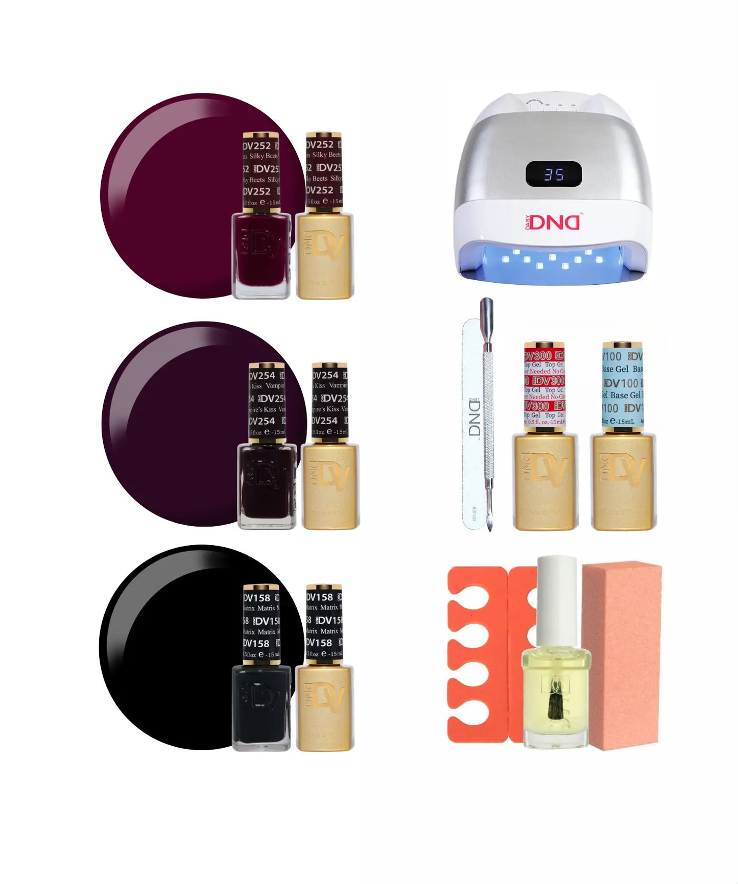 A Sultry Touch Gel Polish Starter Kit
