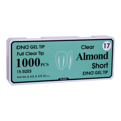 DND Soft Gel Tips - Almond Short #17