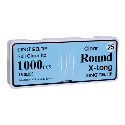 DND Soft Gel Tips - Round X-Long #25
