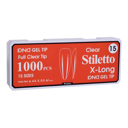 DND Soft Gel Tips - Stiletto X-Long #15