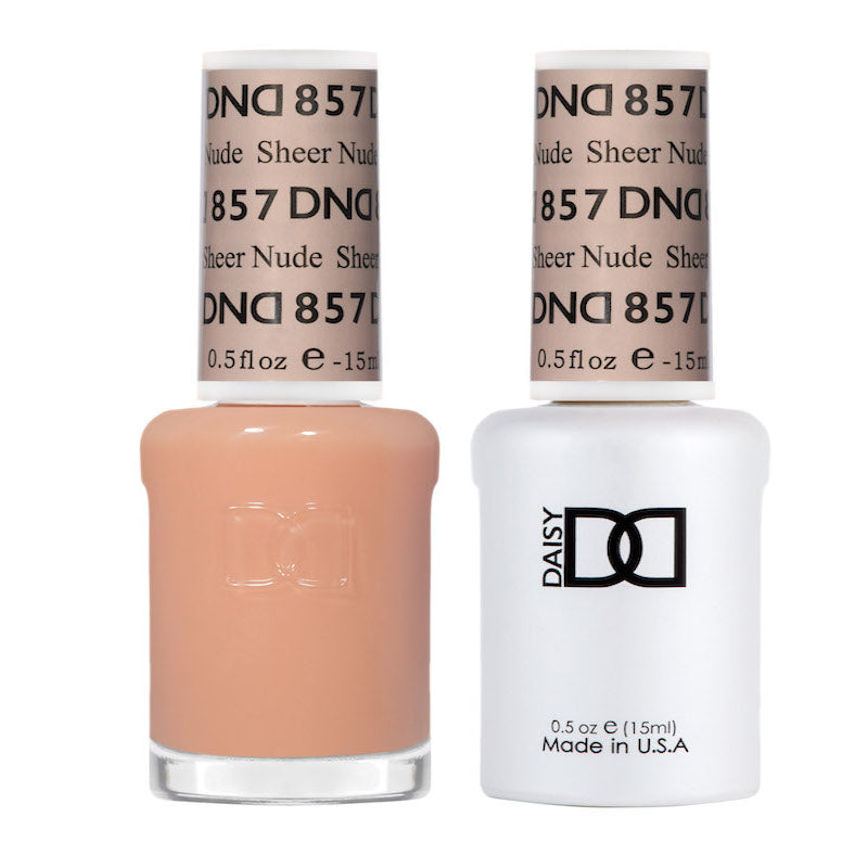 Sheer Nude #857 – DND Gel